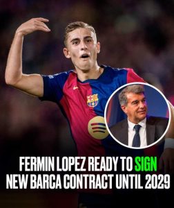 Fermin Lopez ready to sign new Barca contract until 2029