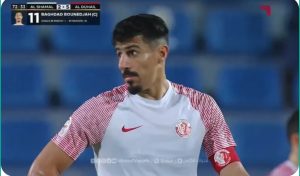 Baghdad Bounedjah’s global goal against Al-Duhail in the Qatari League today