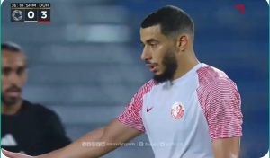 Watch the goal of Moroccan Younes Belhanda Al-Kharafi against Al-Duhail in the Qatari League.. Baghdad’s founder Bounedjah
