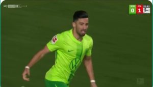 Video: The goal of Algerian Ammoura, which saved Wolfsburg from losing in the final seconds