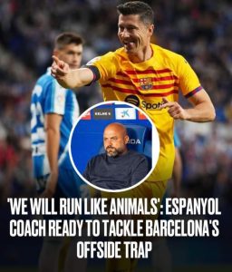 We will run like animals’: Espanyol coach ready to tackle Barcelona’s offside trap