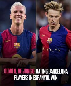 Olmo 9, Casado 9: Rating Barcelona players in Espanyol win