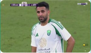 Watch Riyad Mahrez's second global goal against Al-Shorta after a dramatic scenario that made the stadium shake