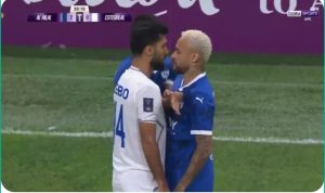 Watch the shot of Neymar that caused an altercation with the Esteghlal player in the Al Hilal match today
