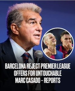 Barcelona reject premier league offers for untouchable Marc Casado – reports