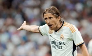 Luka Modric exp,lodes in the face of Real Madrid duo after the loss to Milan