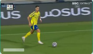 Ronaldo's legendary scene that brought back to us the terrifying version of Cristiano in the days of Manchester United