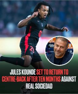 Jules Kounde set to return to centre-back after ten months against Real Sociedad