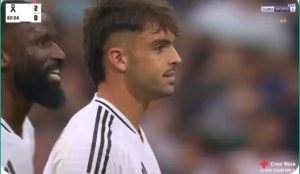 Raul Asensio, Militao's replacement, writes a crazy scenario and scores a legendary goal for Bellingham in his first appearance with Real Madrid.