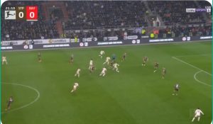 Watch the amazing shot by Gamal Musiala, which announced an intercontinental goal that led to Bayern Munich’s victory today.