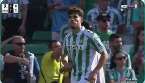 Watch the imaginative method used by Abdel Samad Zalzouli in Real Betis’ goal against Celta Vigo today