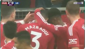 Watch the amazing work done by Moroccan Noussair Mazraoui in Manchester United’s second goal against Leicester City today