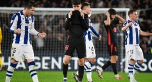 Barcelona star burst into tears between halves of Barcelona and Real Sociedad match