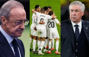 Final decision… Florentino Perez and Ancelotti announced that he will leave Real Madrid next June
