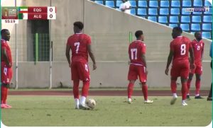 The free kick that baffled physicists and will make them demand the cancellation of the Africa Cup of Nations qualifiers, and forced Hafeez Al-Draji to stop commentating and remain silent live on air.