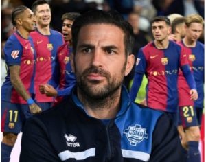 Cesc Fabregas, coach of the Italian team Como, plans to sign a surprise player from Barcelona
