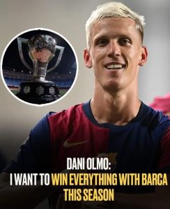 Dani Olmo: I want to win everything with Barca this season