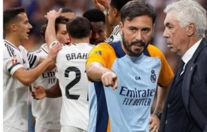 Ancelotti acknowledges and admits to his assistant Davide the great performance of the Real Madrid star: It hurts me to leave him out of the starting lineup