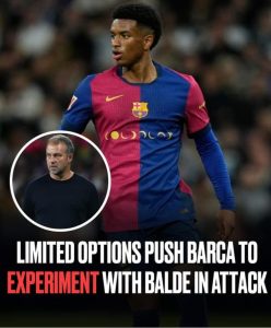 Flick reportedly considering playing Alejandro Balde in attack against Celta Vigo