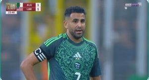 Watch the genius free kick taken by Riyad Mahrez, the goal of which is an imaginary goal for the visitor against Liberia in an excellent qualifier in Africa.