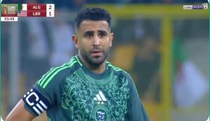 Watch the genius plan that occurred between Riyad Mahrez and Baghdad Bounedjah while executing a direct free kick for Algeria today