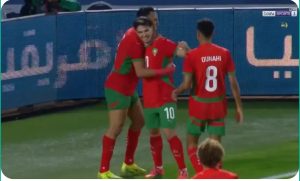Watch: A rare and strange goal by Brahim Diaz with the Moroccan national team in the African Cup of Nations qualifiers
