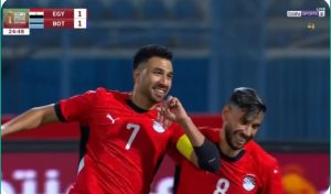 Watch Mahmoud Trezeguet's world-class goal against Botswana in the African Nations qualifiers today