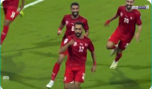 Watch Bahrain's goal from midfield at Australia Airport in the World Cup qualifiers