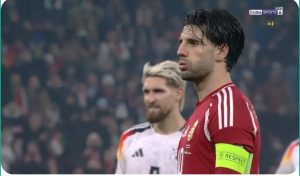 Watch the historic penalty kick that Subozlai scored in the last second against Germany, saving Hungary from loss