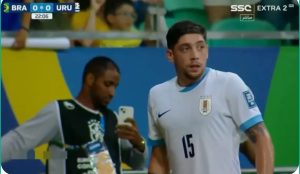 Watch the imaginative way in which Valverde scored this historic goal against Brazil in the Maracana