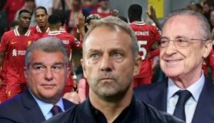 Florentino Pérez emerges victorious once more, as Joan Laporta confirms to Hansi Flick that Real Madrid has secured the signing of the player—it’s official.