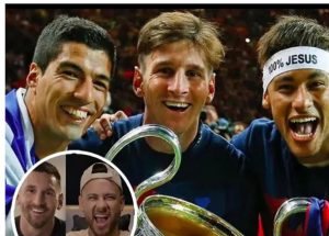 The iconic MSN trio has reunited – former Barcelona stars team up in eFootball promotion