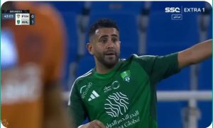 Watch the fantastic scenario that Riyad Mahrez did with his Al-Ahly team in the Saudi League today
