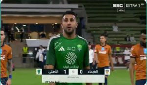 The wonderful scene that happened with Riyad Al-Jazairi scoring the equalizing goal at the end of the first half