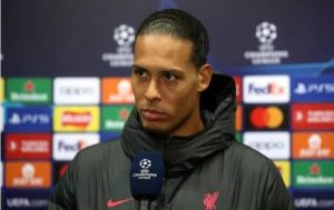 Although we won,but have never played against such a dangerously aggressive player like Him before”, Liverpool star Virgil Dijk reveals the ONE Madrid player that really disturbed them last night