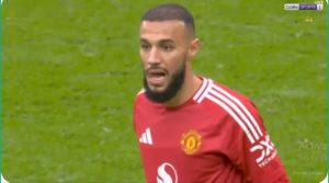 Watch the myth that occurred from Moroccan Noussair Mazraoui and caused a remontada for Manchester United in the European League