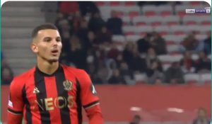 The legendary free kick scored by Algerian Bouanani, which announced a legendary goal that caused an earthquake in all of France.