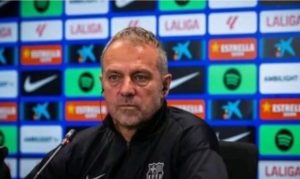 BARCELONAHansi Flick’s scathing assessment after Barcelona lose 1-2 to Las Palmas – ‘This is our problem’