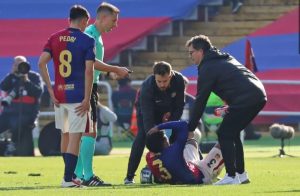 BARCELONABarcelona defender Alejandro Balde issues injury update after being stretchered off against Las Palmas