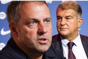 Hansi Flick urges Laporta to sign urgent deal to replace Barcelona star