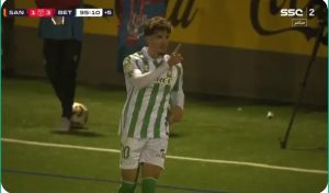 Moroccan Abdel Samad Zalzouli creates a scenario of chaos and madness in the Spanish Cup and scores a decisive goal in the last second before the final whistle blows.