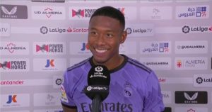 Even during my time at Bayern,I have never played with such a dangerously aggressive player like Him before,I will be happiest man on earth if Madrid could reward Him with 7yrs contract”, Madrid defender David Alaba reveals the ONE Madrid player that He wants to see Him finish His career at Madrid