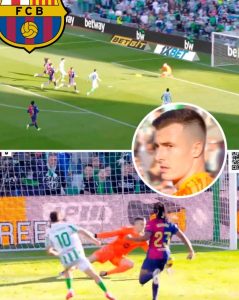 What a save from Inaki Pena 🤯 Absolutely stunning from Barca goalie 👏