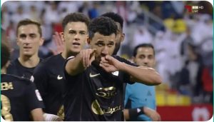 Watch the fantastic way in which Mahmoud Trezeguet scored a world-class goal against Qatar in the Qatari League today