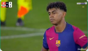 Watch the myth that the Real Betis player did against Barcelona and scored the equalizer in the last seconds