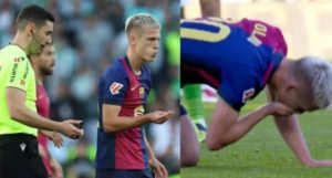Dani Olmo Loses a Tooth in Dramatic Draw Against Real Betis