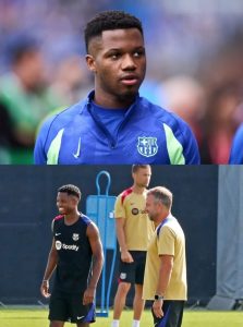 Ansu’s return is imminent, and he may play against Leganés this weekend. It is expected that a meeting will take place in January to determine his future