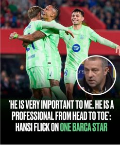 He is very important to me. He is a professional from head to toe’: Hansi Flick on Frenkie de Jong