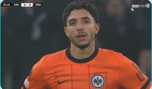 The phenomenon Omar Marmoush became the first player in the world to show a dancing character while temporarily blind because of what he did in this goal.