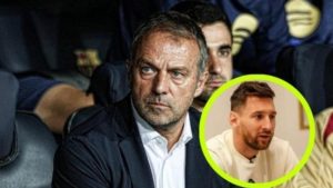 Legend Lionel Messi issues stark warning to Barcelona coach Hansi Flick over young star